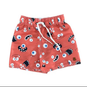 Shorts Tactel monstrinho