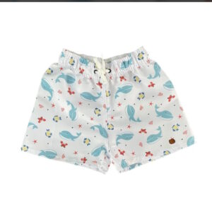 Shorts Tactel fundo do mar