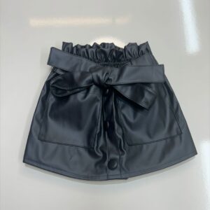 Shorts Saia Lolo em Couro PU