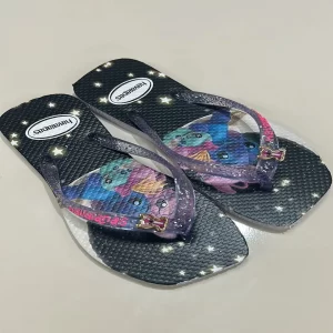 Havaianas Lilo Stitch Preto
